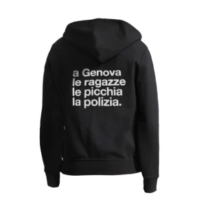 Felpa esterina "Genova neorealista"