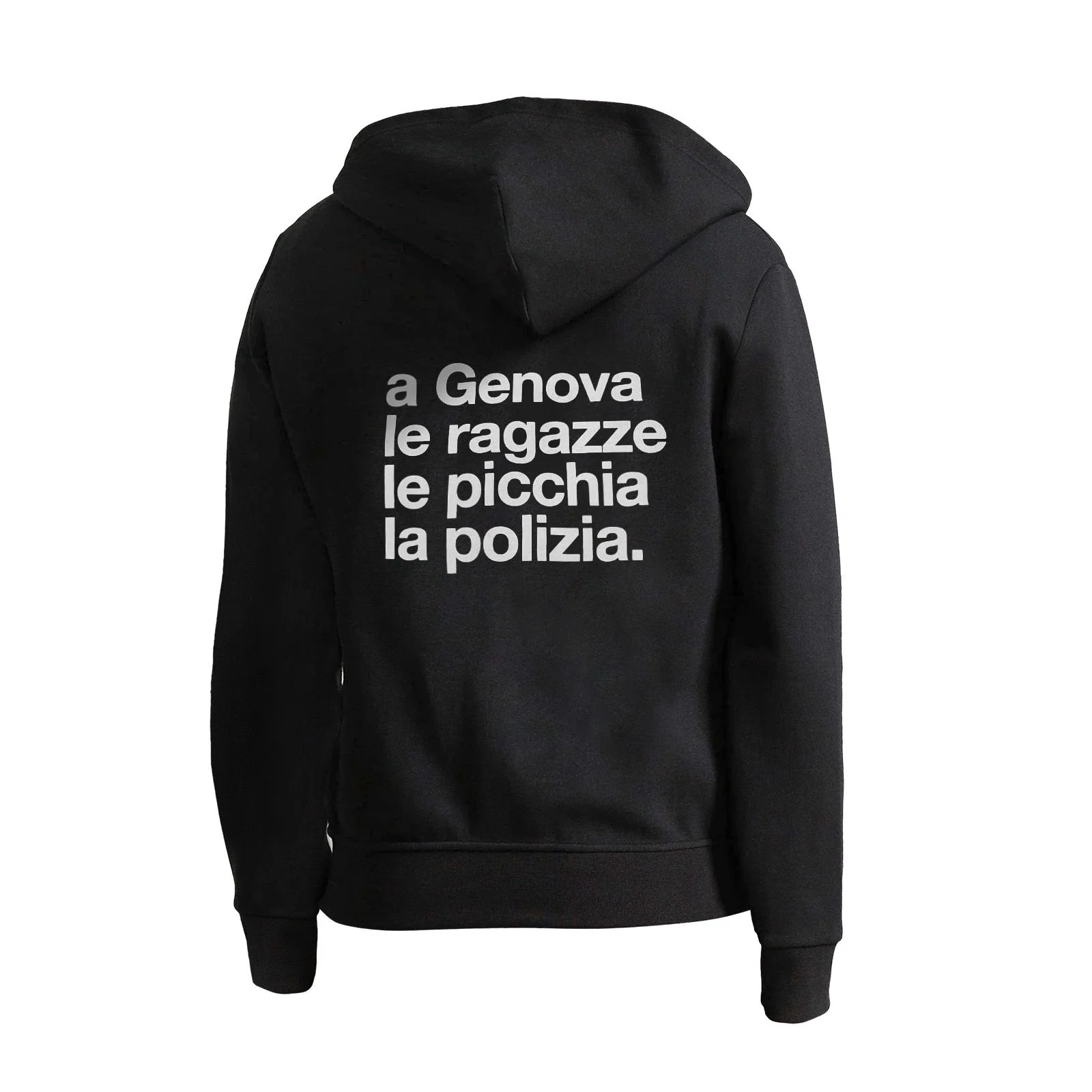 Felpa esterina "Genova neorealista"